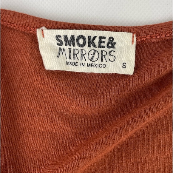 Smoke & mirrors women’s short sleeve oversized Top Sz S - Picture 3 of 3